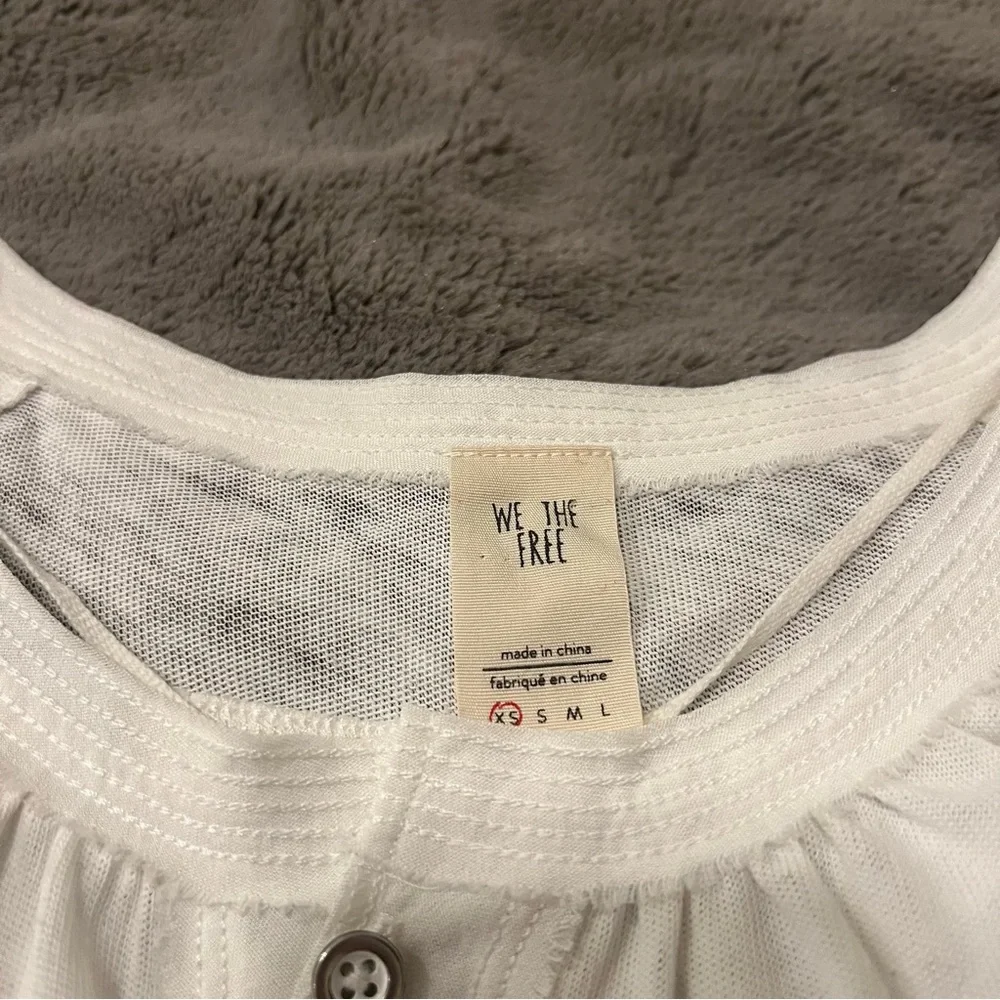 Free People Acadia Oversized Henry Top